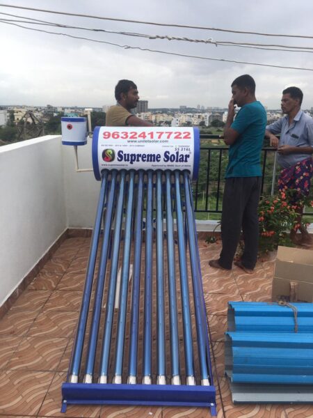 supreme solar 100 ltr water heater